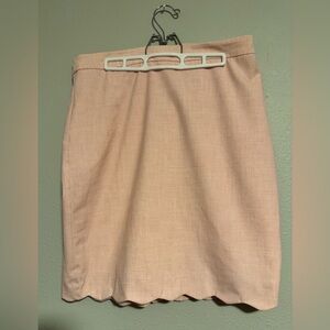 Elle Soft Pink Pencil Skirt